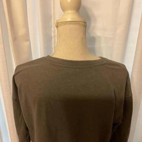 Wildfox Top S Gray Long Sleeve Easy Does It Rainbow Graphic Sweatshirt S… - Picture 7 of 8